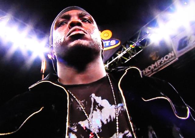 Arreola vs Stiverne II - Bermane Stiverne prior to conquering Chris Arreola in their rematch