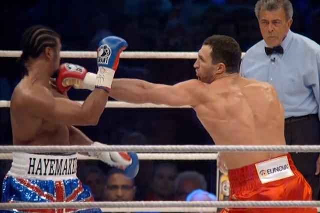 Boxing Results 2011 - Wladimir Klitschko beats David Haye