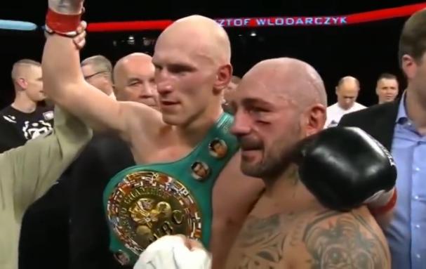 Wlodarczyk vs Fragomeni - Krzysztof Wlodarczyk and Giacobbe Fragomeni post fight