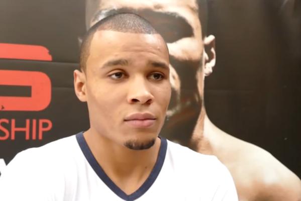 Eubank Jr vs Siala - Chris Eubank Jr at press conference with Omar Siala