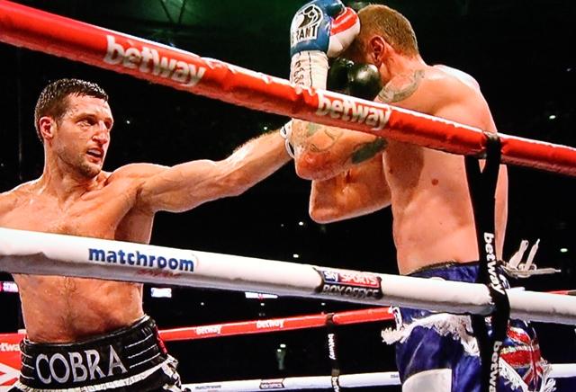 Froch vs Groves II - Carl Froch unloads in George Groves rematch