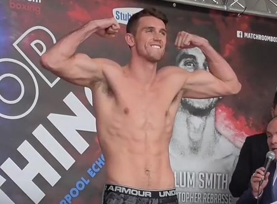 Smith vs Rebrasse - Callum Smith and Christopher Rebrasse make weight