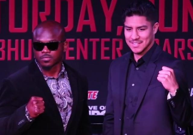 Bradley vs Vargas - Timothy Bradley and Jessie Vargas ahead of California weigh-in