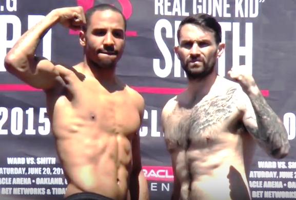 Ward vs Smith - Andre Ward and Paul Smith weigh-in