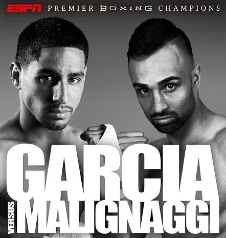 Garcia vs Malignaggi banner - Danny Garcia, Paulie Malignaggi