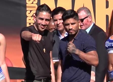 Santa Cruz-Mares - Leo Santa Cruz and Abner Mares ahead of fight