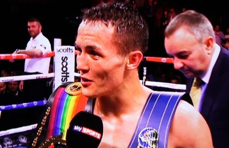 Warrington-Brunker - Josh Warrington disposes of Joel Brunker