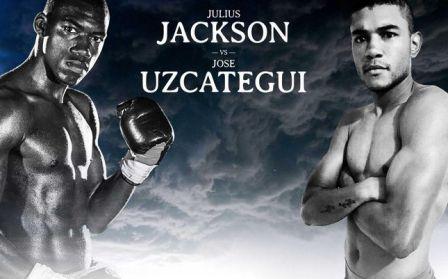 Jackson vs Uzcategui PBC boxing banner