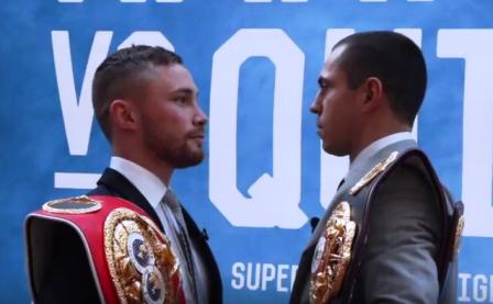 Quigg vs Frampton - Scott Quigg & Carl Frampton at London press conference