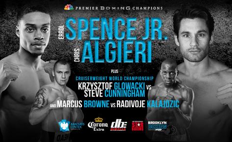 Spence Jr vs Algieri Boxing Banner