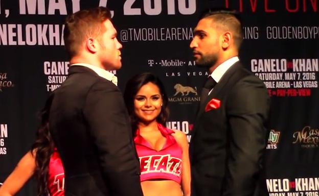 Canelo vs Khan press conference