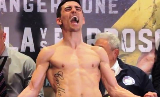 The Crolla vs Barroso weigh-in got underway in Manchester today