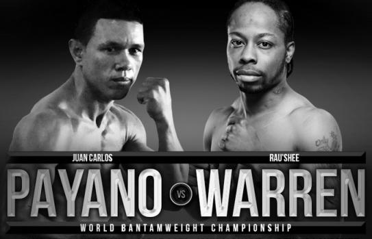 Payano vs Warren II boxing banner