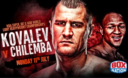 Kovalev vs Chilemba Boxing Banner