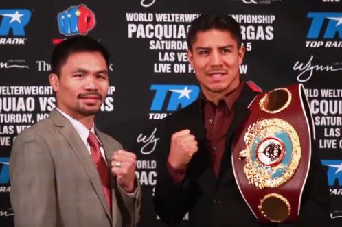 Pacquiao vs Vargas press conference